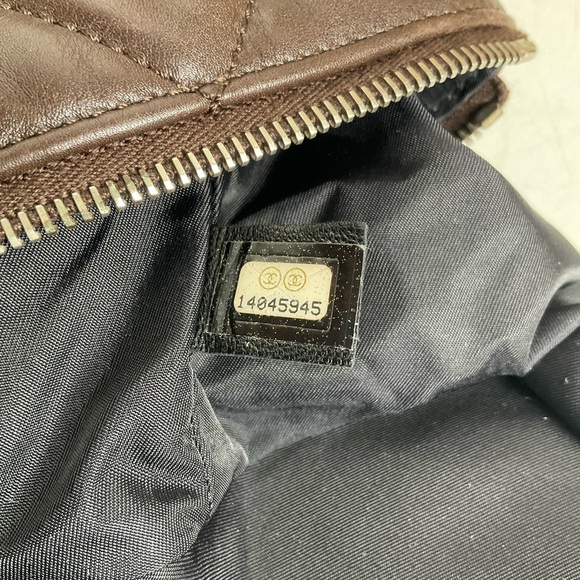 Chanel Fantasy Fur Tote Faux Fur And Leather Brown Shoulder Bag Purse - Picture 16 of 16